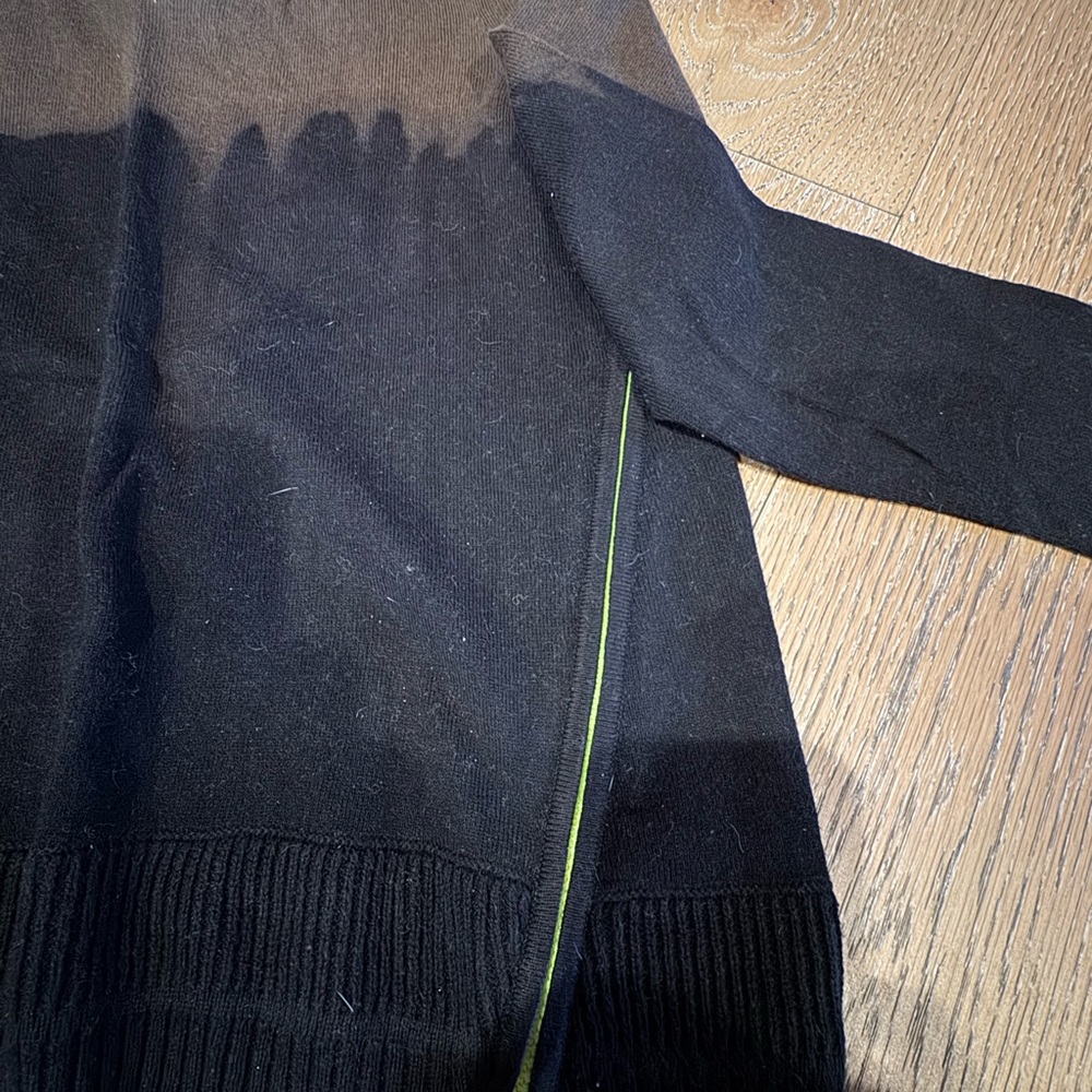 Lisa Todd Black and Brown Crew Neck Sweater - Picture 5 of 5